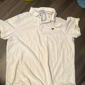 XXL American Eagle polo white